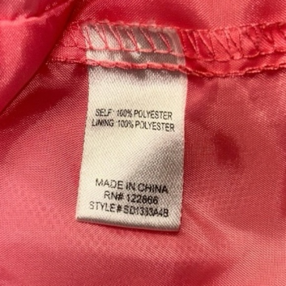 Lilt Floral Kids Dress with 3D Butterflies Coral Pink, Blue, White Formal Size 8 - Picture 9 of 9